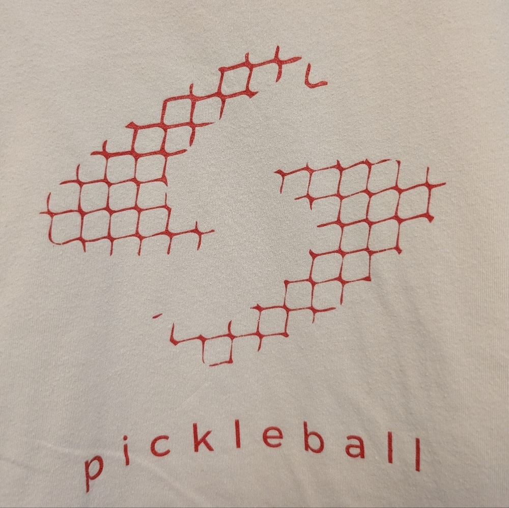SELKIRK Pickleball Pro Dove Grey Short Sleeve Rare Graphic Tee Cotton XL